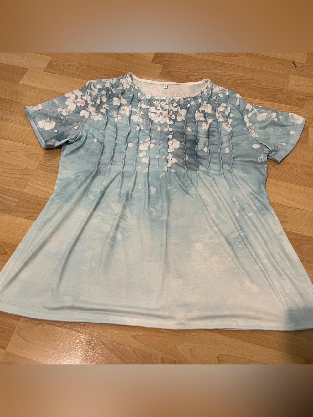 Womens Summer Tops Short Sleeve Henley Shirts Dressy Casual Blouse size XL